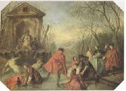 Nicolas Lancret Winter (mk05) china oil painting reproduction